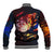 Tanjiro Water and Sun Breathing Demon Slayer Baseball Jacket Anime Style