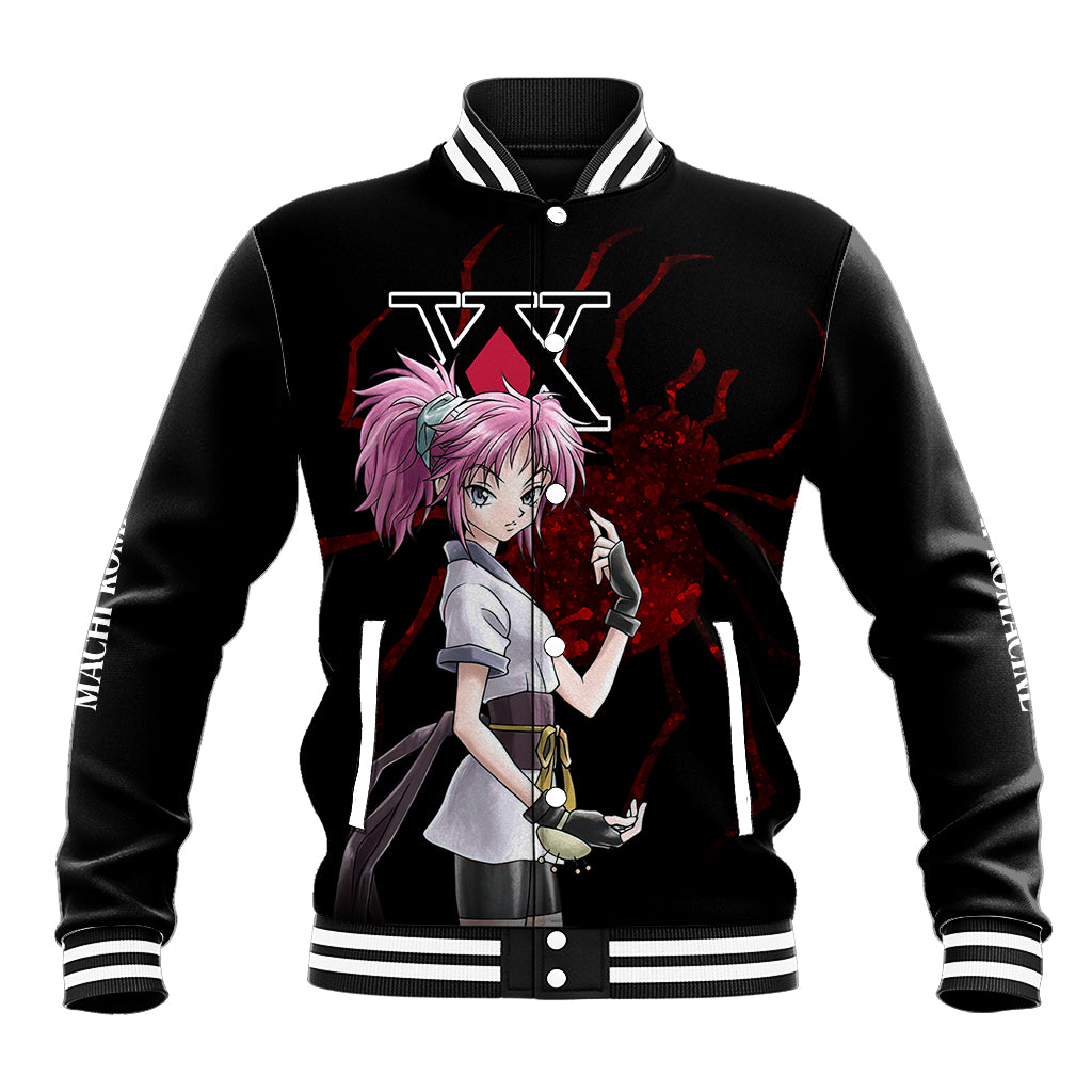 Machi Komacine Phantom Troupe Hunter X Hunter Baseball Jacket Anime Style