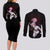 Machi Komacine Phantom Troupe Hunter X Hunter Couples Matching Long Sleeve Bodycon Dress and Long Sleeve Button Shirt Anime Style