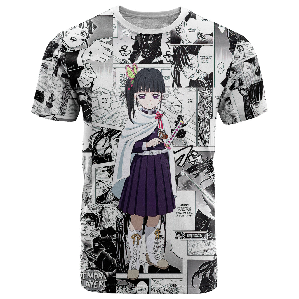 Kanao Tsuyuri Demon Slayer T Shirt Anime Mix Manga Style