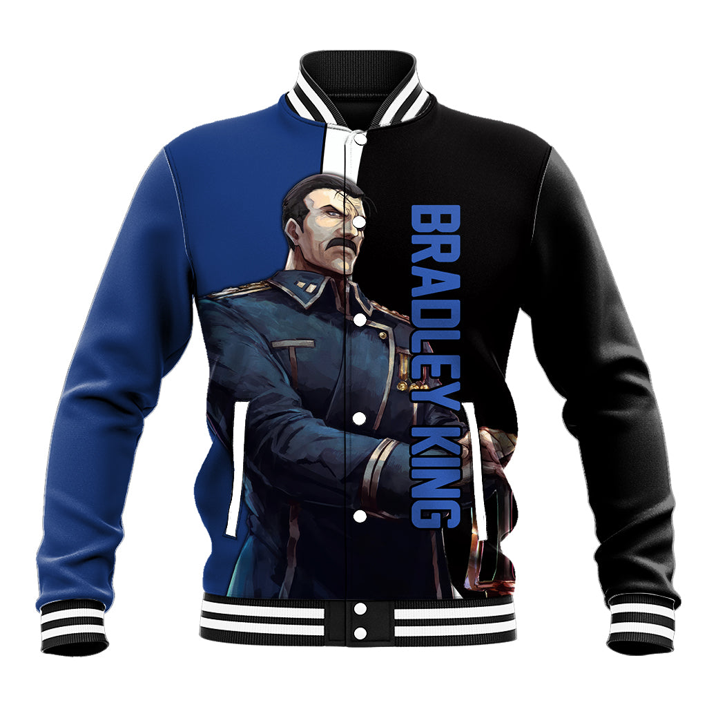 Bradley King - Fullmetal Alchemist Baseball Jacket Anime Style