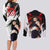 Envy - Fullmetal Alchemist Couples Matching Long Sleeve Bodycon Dress and Long Sleeve Button Shirt Anime Style