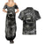 hello-darkness-my-old-friend-skull-couples-matching-summer-maxi-dress-and-hawaiian-shirt