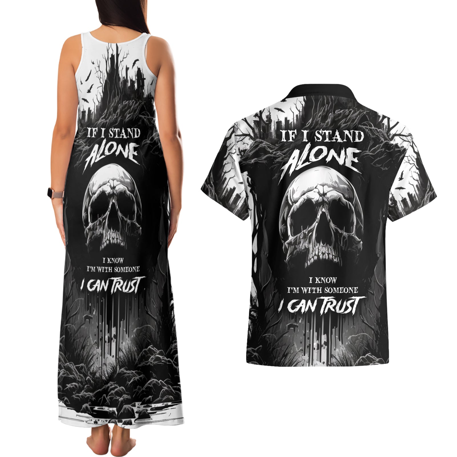 if-i-stand-alone-i-know-im-with-someone-i-can-trust-skull-couples-matching-tank-maxi-dress-and-hawaiian-shirt