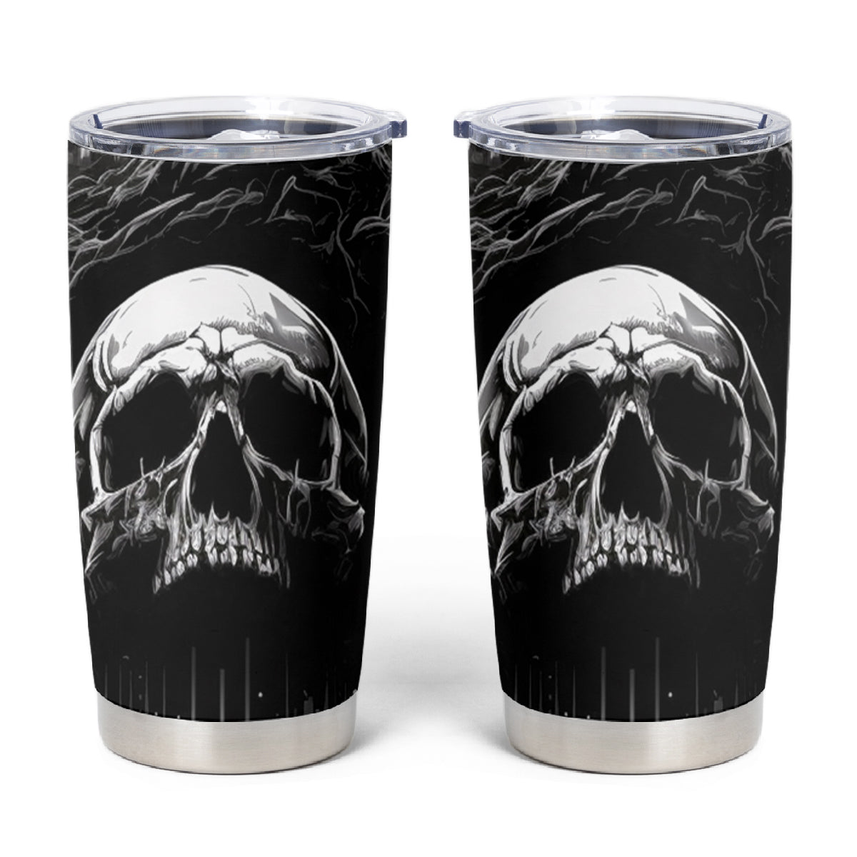 If I Stand Alone I Know I'm With Someone I Can Trust Skull Tumbler Cup