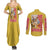 Saitama -  One Punch Man Couples Matching Summer Maxi Dress and Long Sleeve Button Shirt Anime Japan Style