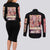 Power - Chainsaw Man Couples Matching Long Sleeve Bodycon Dress and Long Sleeve Button Shirt Anime Japan Style