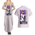 Sosuke Aizen Bleach Couples Matching Summer Maxi Dress and Hawaiian Shirt Anime Style