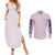 Sosuke Aizen Bleach Couples Matching Summer Maxi Dress and Long Sleeve Button Shirt Anime Style