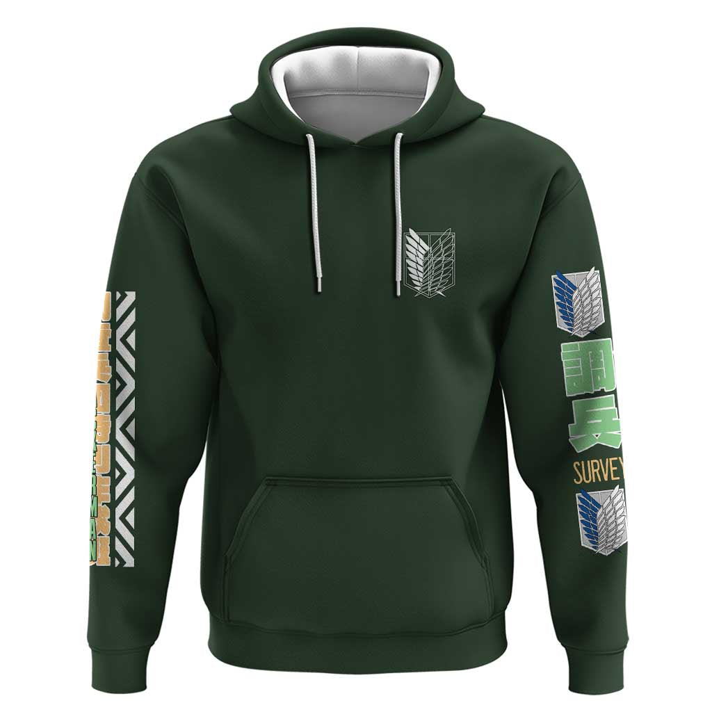 Levi Ackerman V2 Attack on Titan Hoodie Anime Style