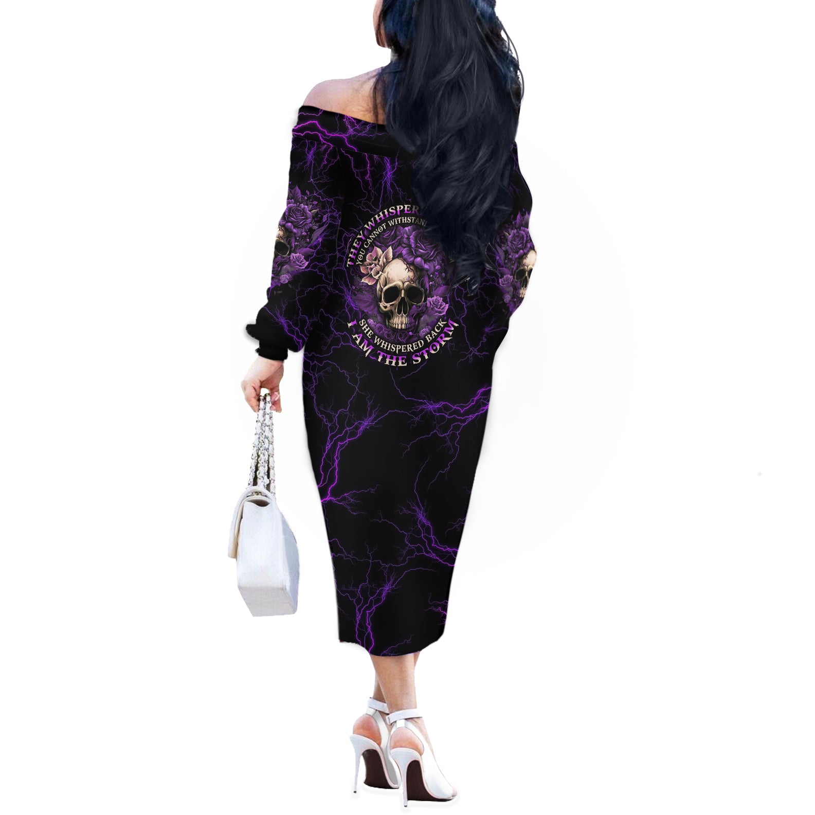 i-am-the-storm-rose-skull-off-the-shoulder-long-sleeve-dress