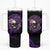 I Am The Storm Rose Skull Tumbler With Handle