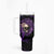 I Am The Storm Rose Skull Tumbler With Handle