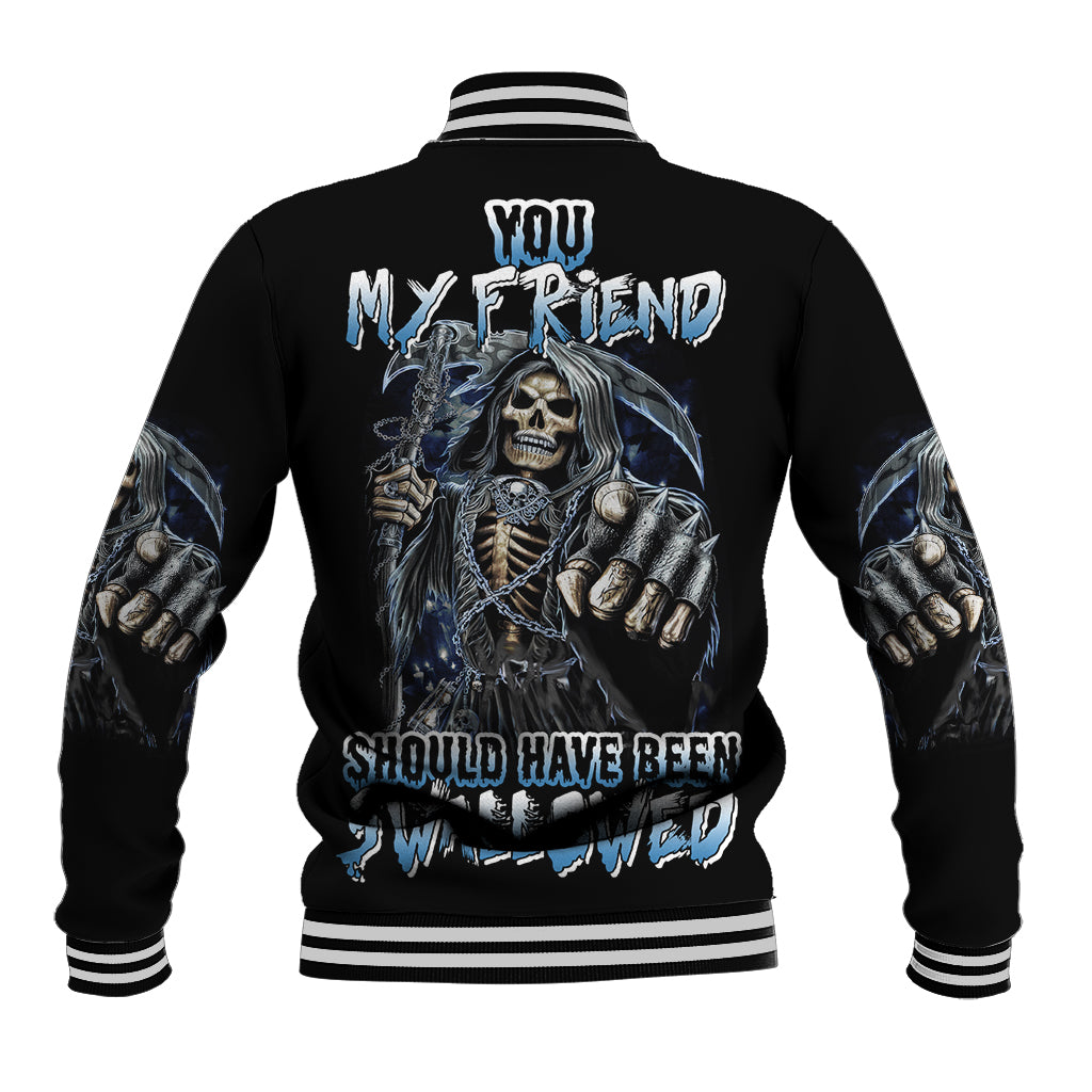 you-my-friend-should-have-been-swallowed-baseball-jacket