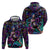 Trippy Jinx Arcane League of Legends Hoodie Game Art Mix Trippy Style