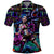 Trippy Jinx Arcane League of Legends Polo Shirt Game Art Mix Trippy Style