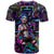 Trippy Jinx Arcane League of Legends T Shirt Game Art Mix Trippy Style