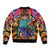 Power Minecraft Bomber Jacket Game Art Mix Trippy Style