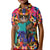 Power Minecraft Kid Polo Shirt Game Art Mix Trippy Style