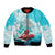 Trippy Porco Rosso Studio Bomber Jacket Anime Style