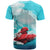 Trippy Porco Rosso Studio T Shirt Anime Style