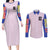 Tallgeese x Zechs Merquise Gundam Wing Couples Matching Long Sleeve Bodycon Dress and Long Sleeve Button Shirt Anime Style