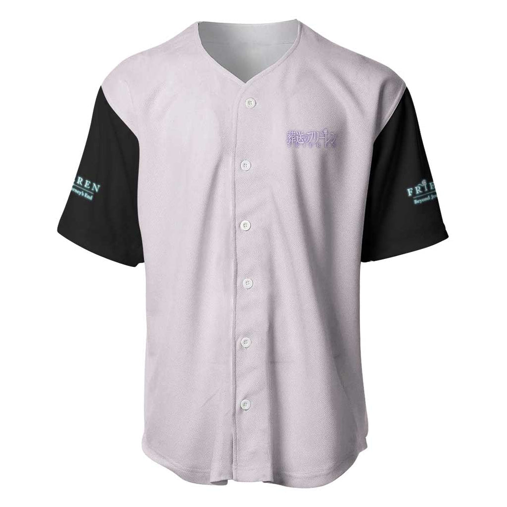 Fern V2 Frieren Beyond Journey’s End Baseball Jersey Anime Style