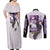 Fern V2 Frieren Beyond Journey’s End Couples Matching Off Shoulder Maxi Dress and Long Sleeve Button Shirt Anime Style