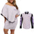 Fern V2 Frieren Beyond Journey’s End Couples Matching Off Shoulder Short Dress and Long Sleeve Button Shirt Anime Style