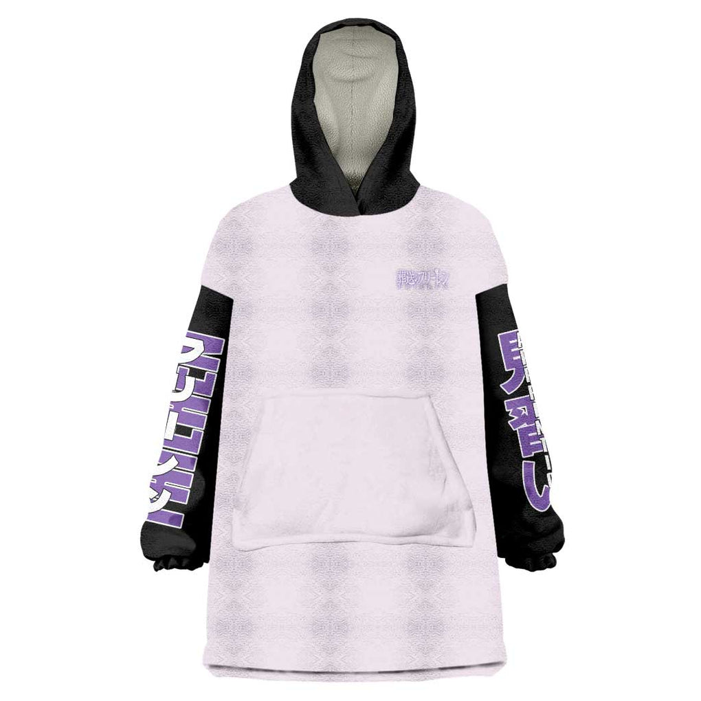 Fern V2 Frieren Beyond Journey’s End Wearable Blanket Hoodie Anime Style