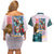 Heavyarms x Trowa Barton Gundam Wing Endless Waltz Couples Matching Off Shoulder Short Dress and Hawaiian Shirt Anime Style