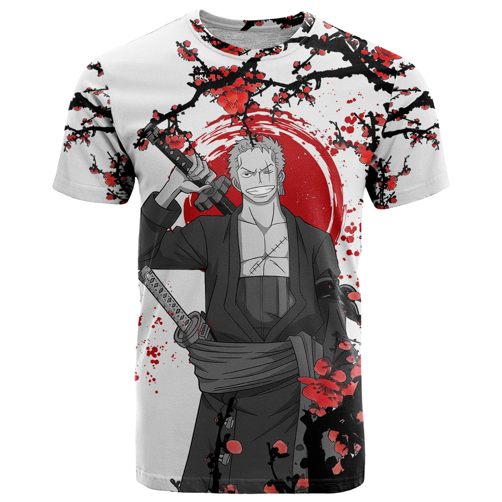 Roronoa Zoro Anime One Piece Japan Style T Shirt