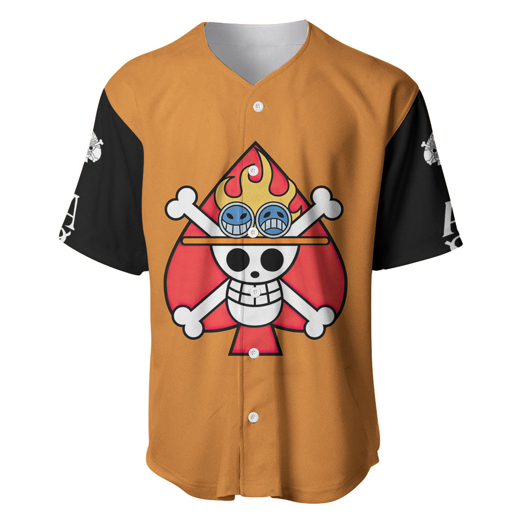 Portgas D Ace Baseball Jersey