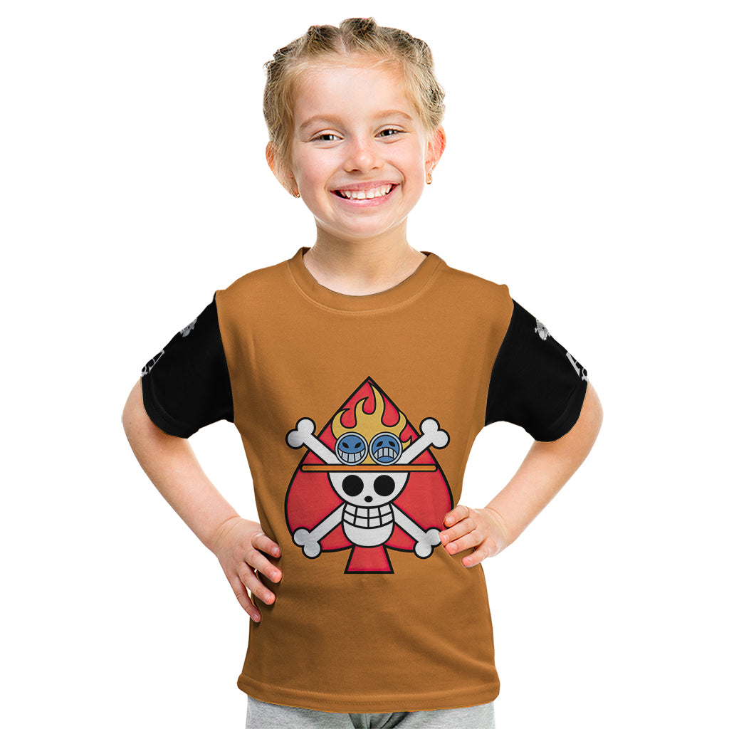 Portgas D Ace Kid T Shirt