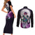 Hisoka Phantom Troupe - Anime Couples Matching Short Sleeve Bodycon Dress and Long Sleeve Button Shirt