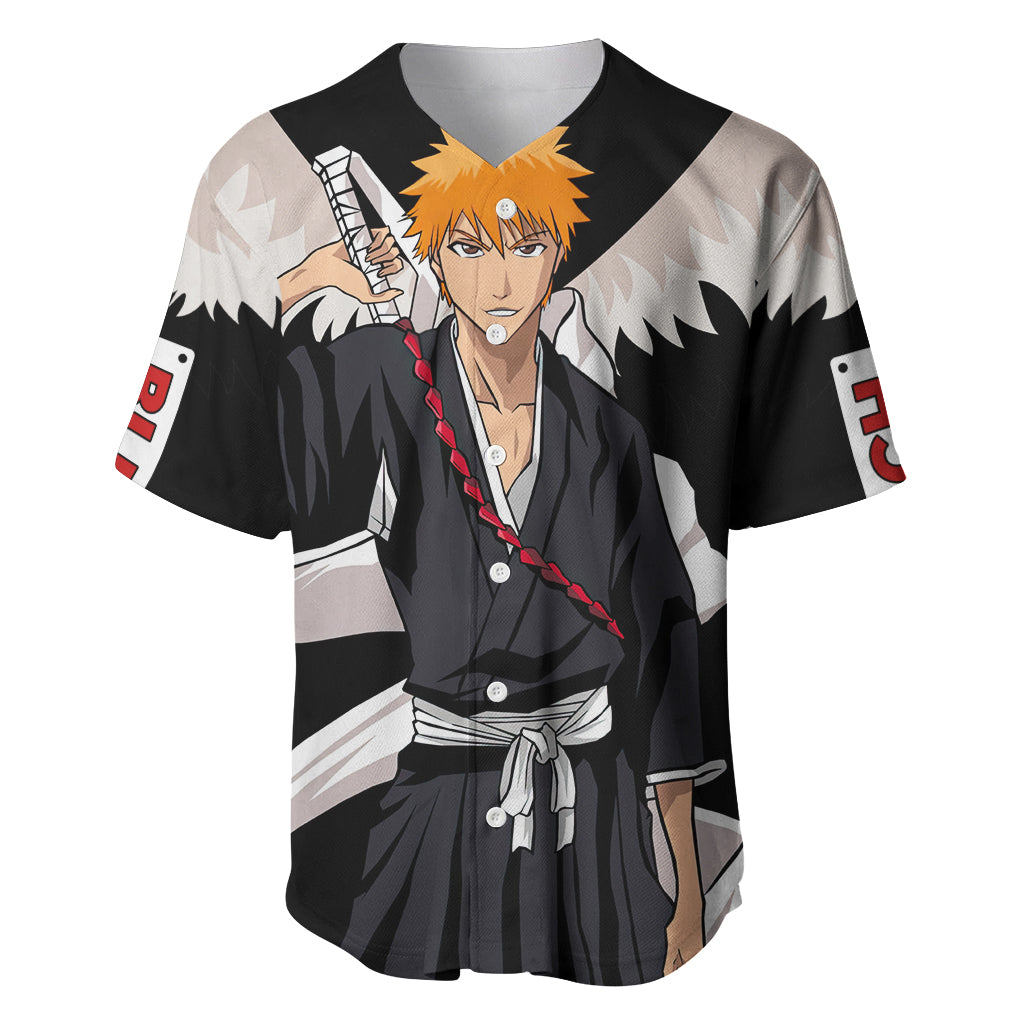 Ichigo Kurosaki - BL Jacket Style Baseball Jersey