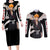 Ichigo Kurosaki - BL Jacket Style Couples Matching Long Sleeve Bodycon Dress and Long Sleeve Button Shirt