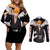 Ichigo Kurosaki - BL Jacket Style Couples Matching Off Shoulder Short Dress and Long Sleeve Button Shirt