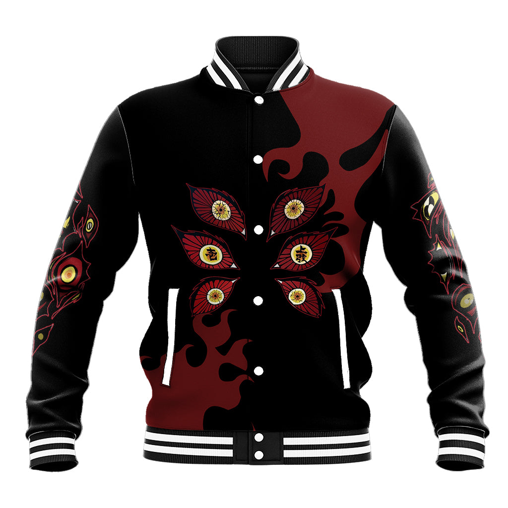 Kokushibou - Demon Slayer Baseball Jacket Anime Style