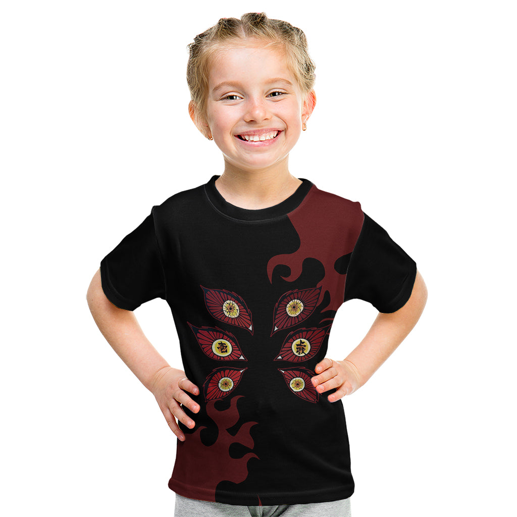 Kokushibou - Demon Slayer Kid T Shirt Anime Style