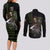 Levi Ackerman - Attack On Titan Couples Matching Long Sleeve Bodycon Dress and Long Sleeve Button Shirt Anime Style