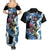 Tomioka Giyuu - Demon Slayer Couples Matching Summer Maxi Dress and Hawaiian Shirt Anime Japan Style