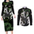 Zoronoa Zoro - One Piece Couples Matching Long Sleeve Bodycon Dress and Long Sleeve Button Shirt Anime Japan Style