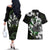 Zoronoa Zoro - One Piece Couples Matching Off The Shoulder Long Sleeve Dress and Hawaiian Shirt Anime Japan Style