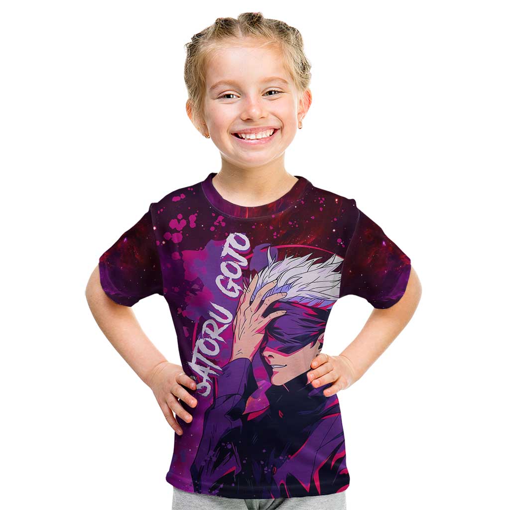 Satoru Gojo - Jujutsu Kaisen Kid T Shirt Anime Galaxy Style