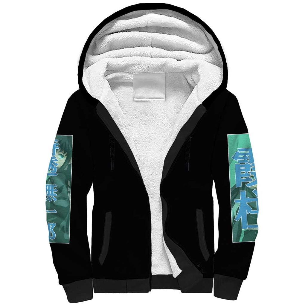 Muichiro Tokito - Kimesu No Yaiba Sherpa Hoodie Anime Japan Style