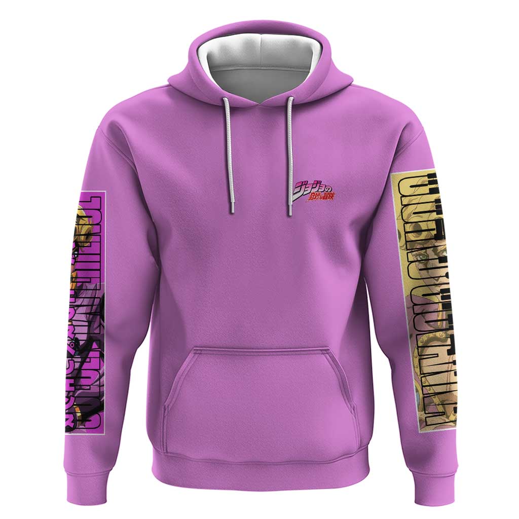 Giorno Giovanna Jojo’s Bizarre Adventure Hoodie Anime Style