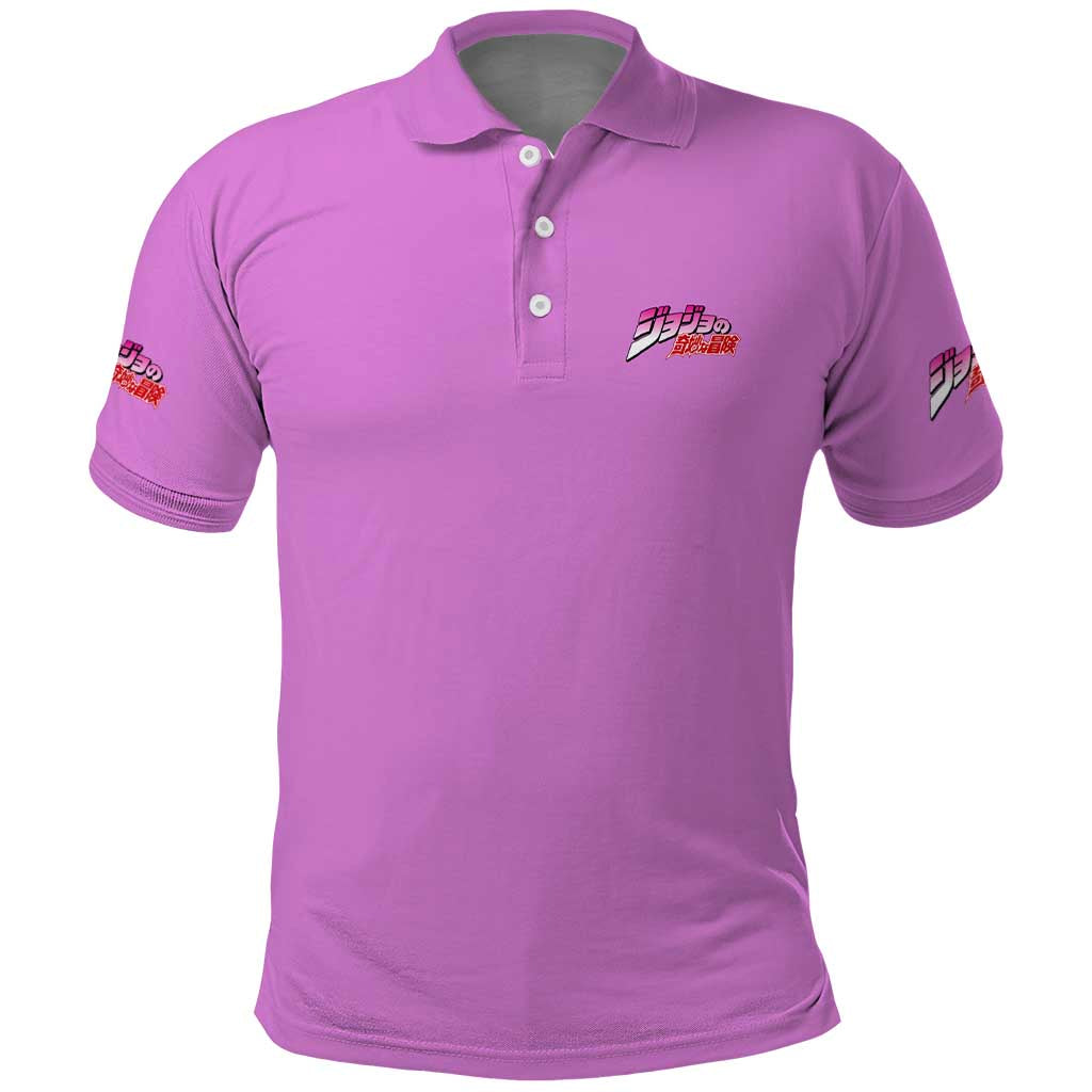 Giorno Giovanna Jojo’s Bizarre Adventure Polo Shirt Anime Style