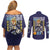 Vegeta V2 Dragon Ball Z Couples Matching Off Shoulder Short Dress and Long Sleeve Button Shirt Anime Style