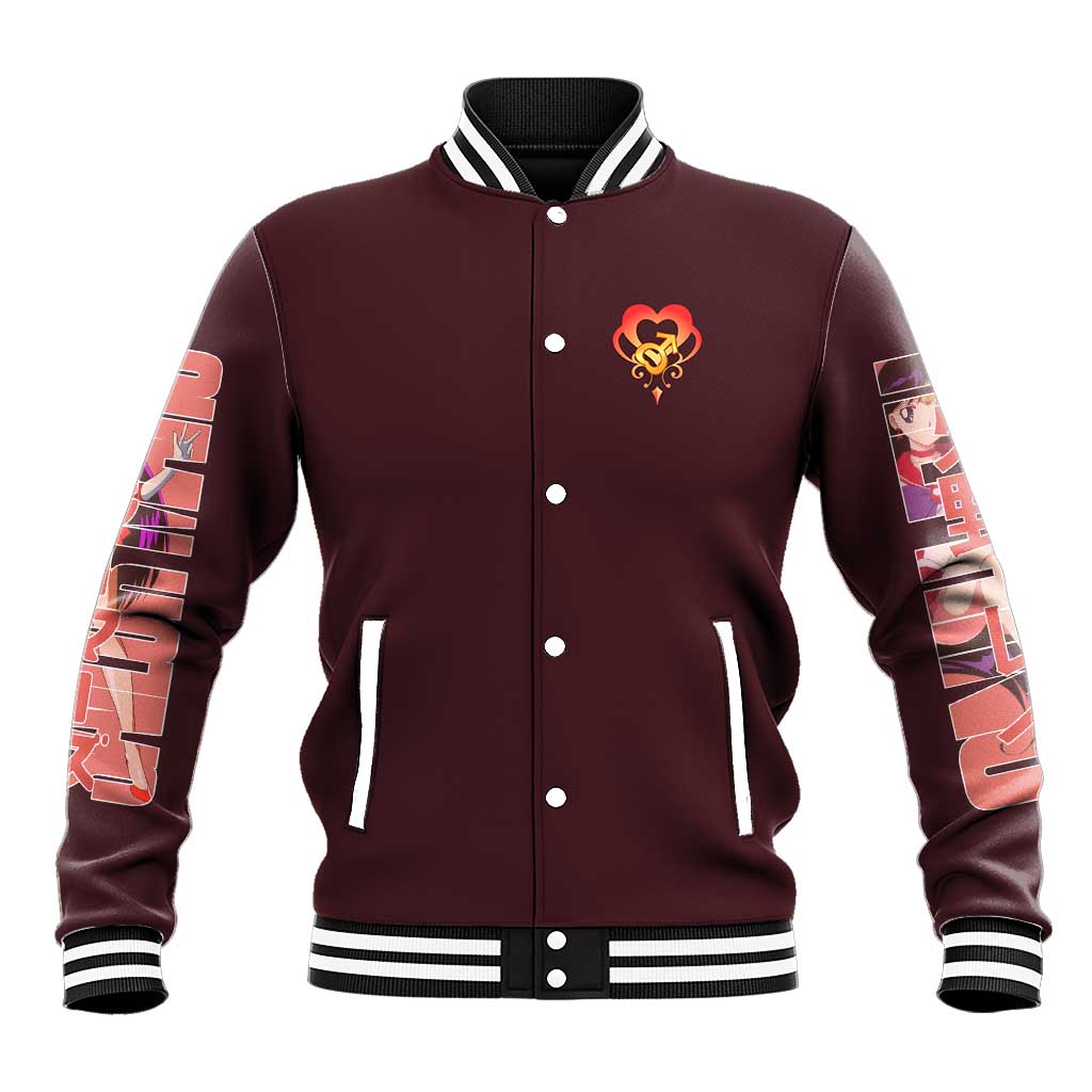 Sailor Mars Sailor Moon Baseball Jacket Anime Style